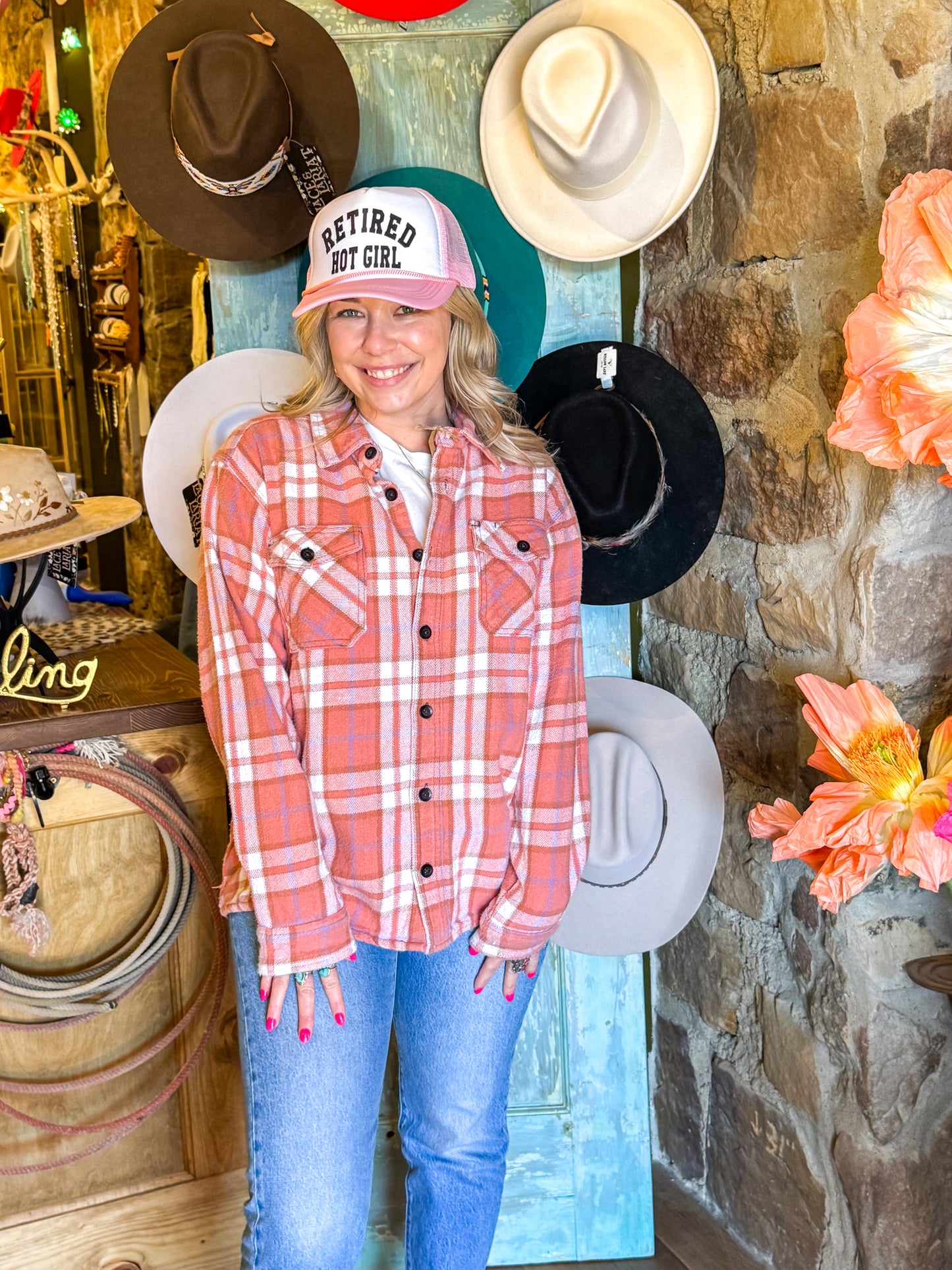 BBlessed flannel, the luxury flannel line. Size Largish