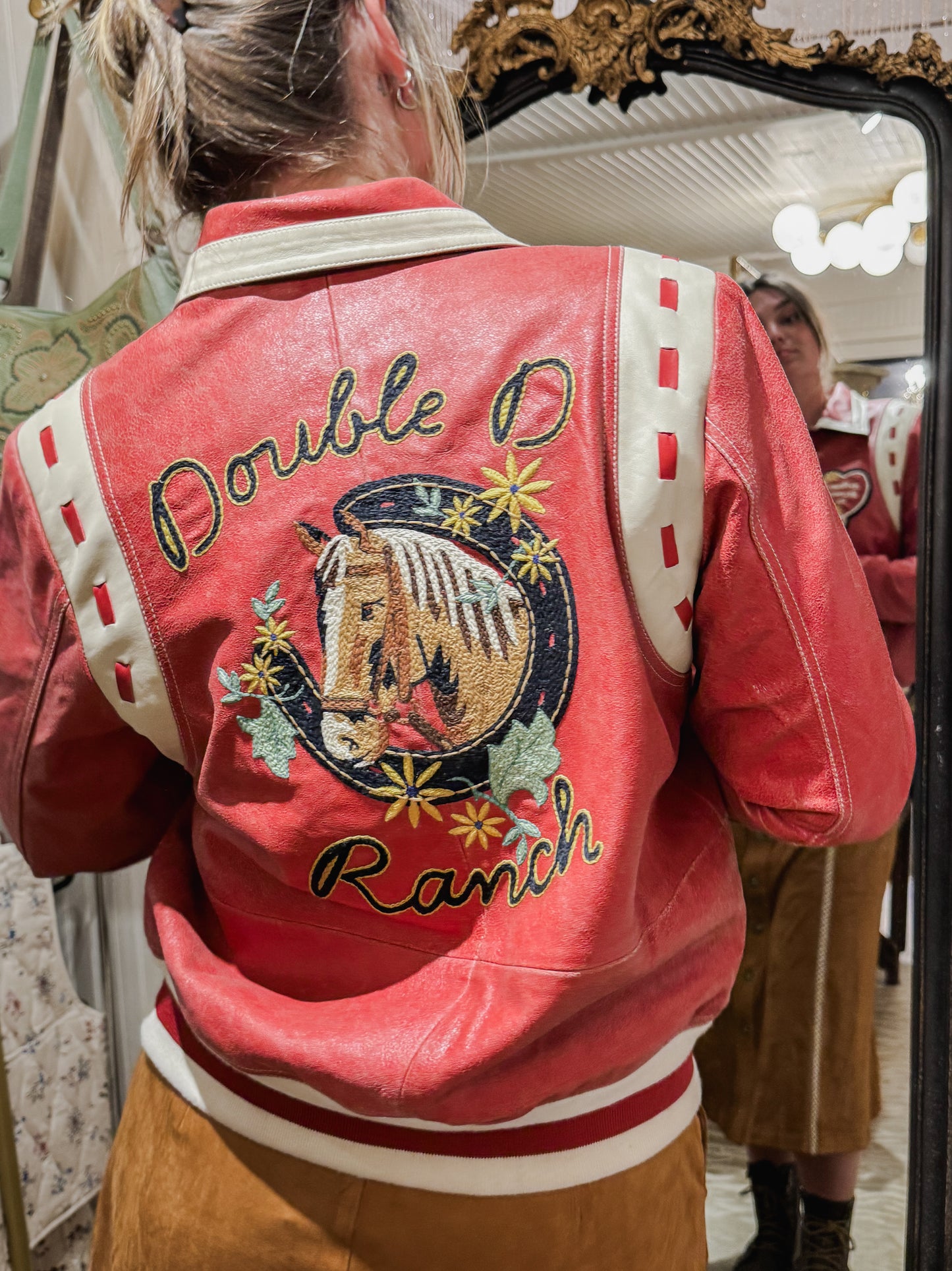 Double D Ranch Donna’s Varsity Jacket.
