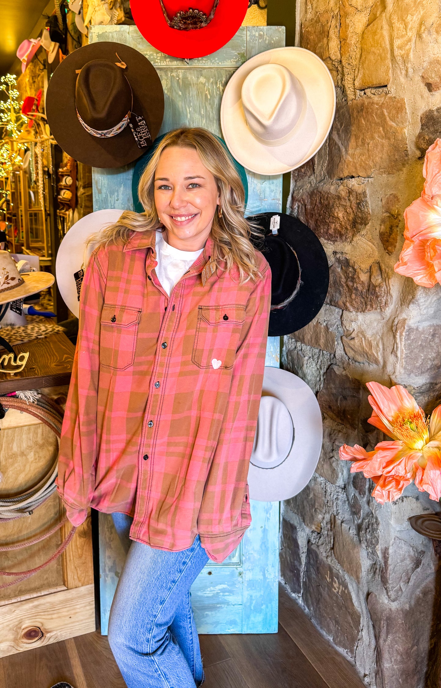 BBlessed flannel, the luxury flannel line. Size XLargish