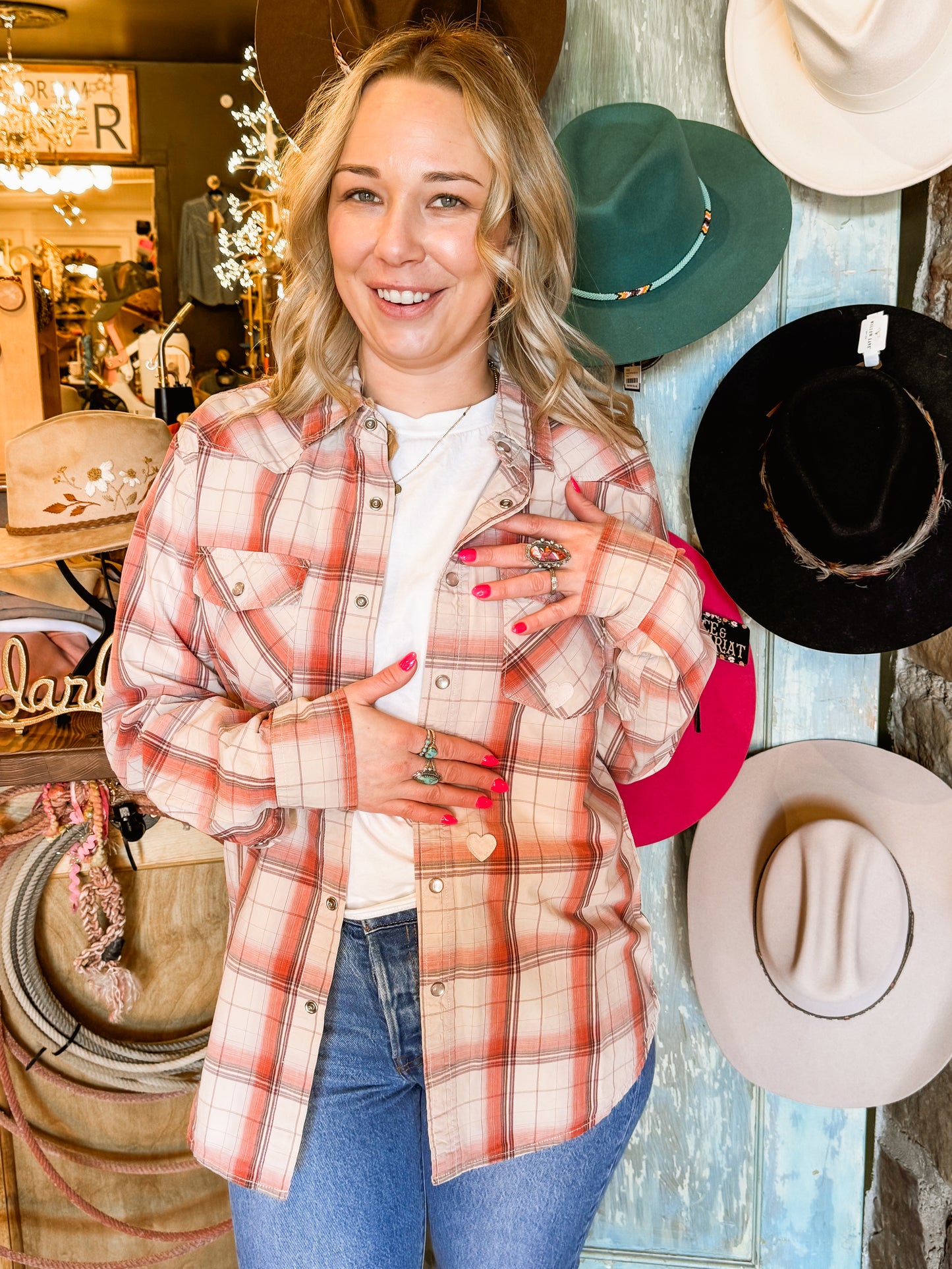 BBlessed flannel, the luxury flannel line. Size Mediumish