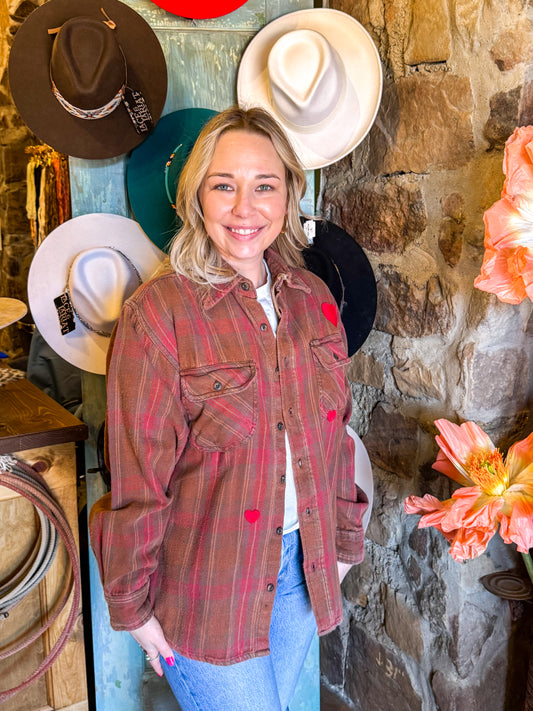 BBlessed flannel, the luxury flannel line. Size Largish