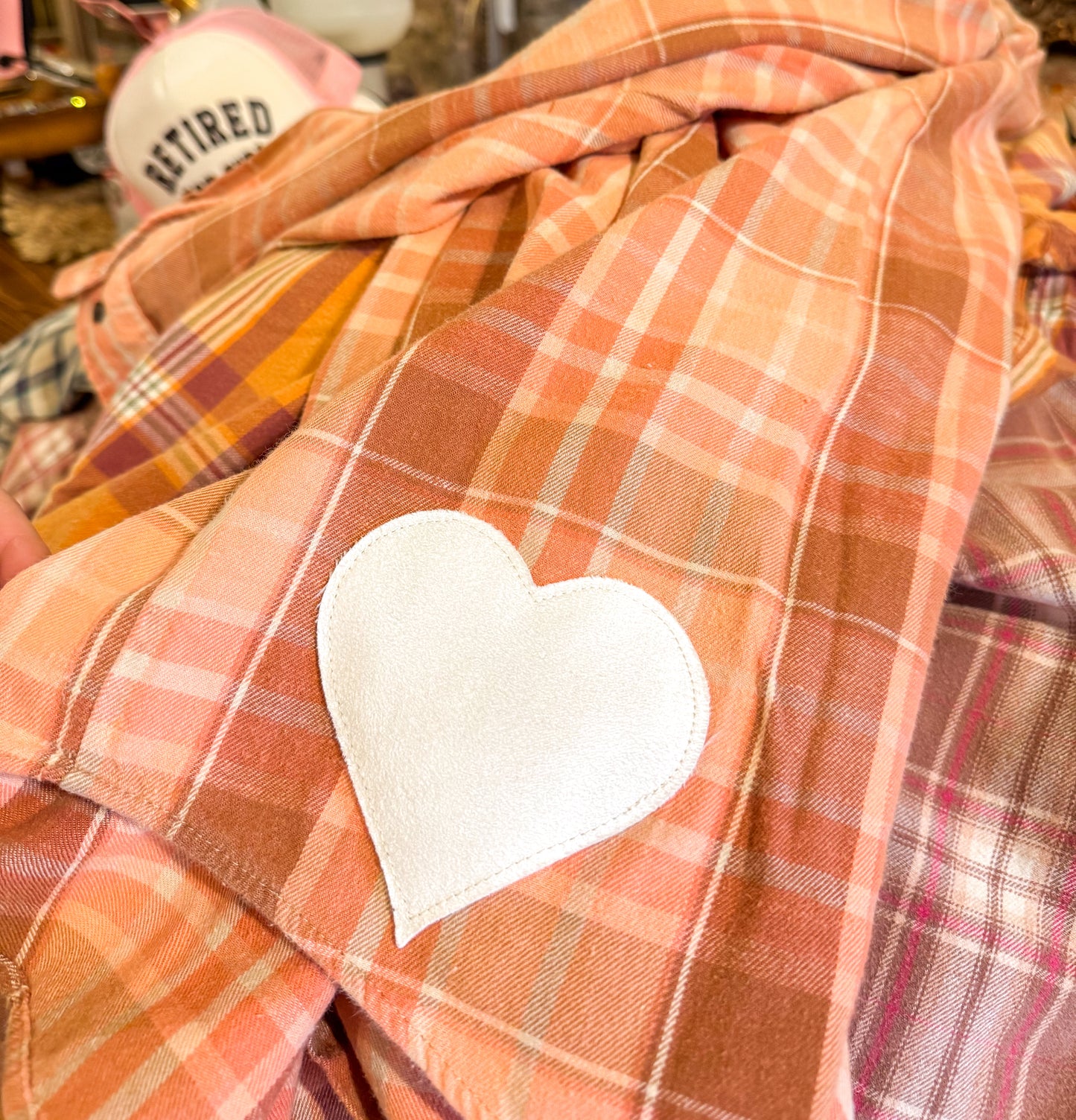 BBlessed flannel, the luxury flannel line. Size XLargish