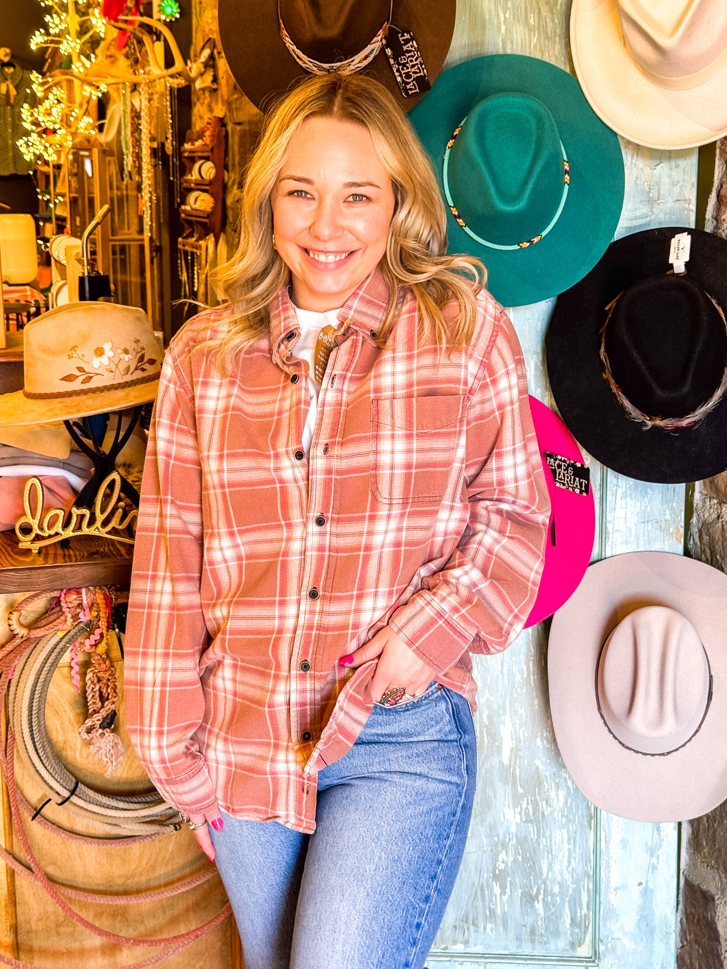 BBlessed flannel, the luxury flannel line. Size Largish