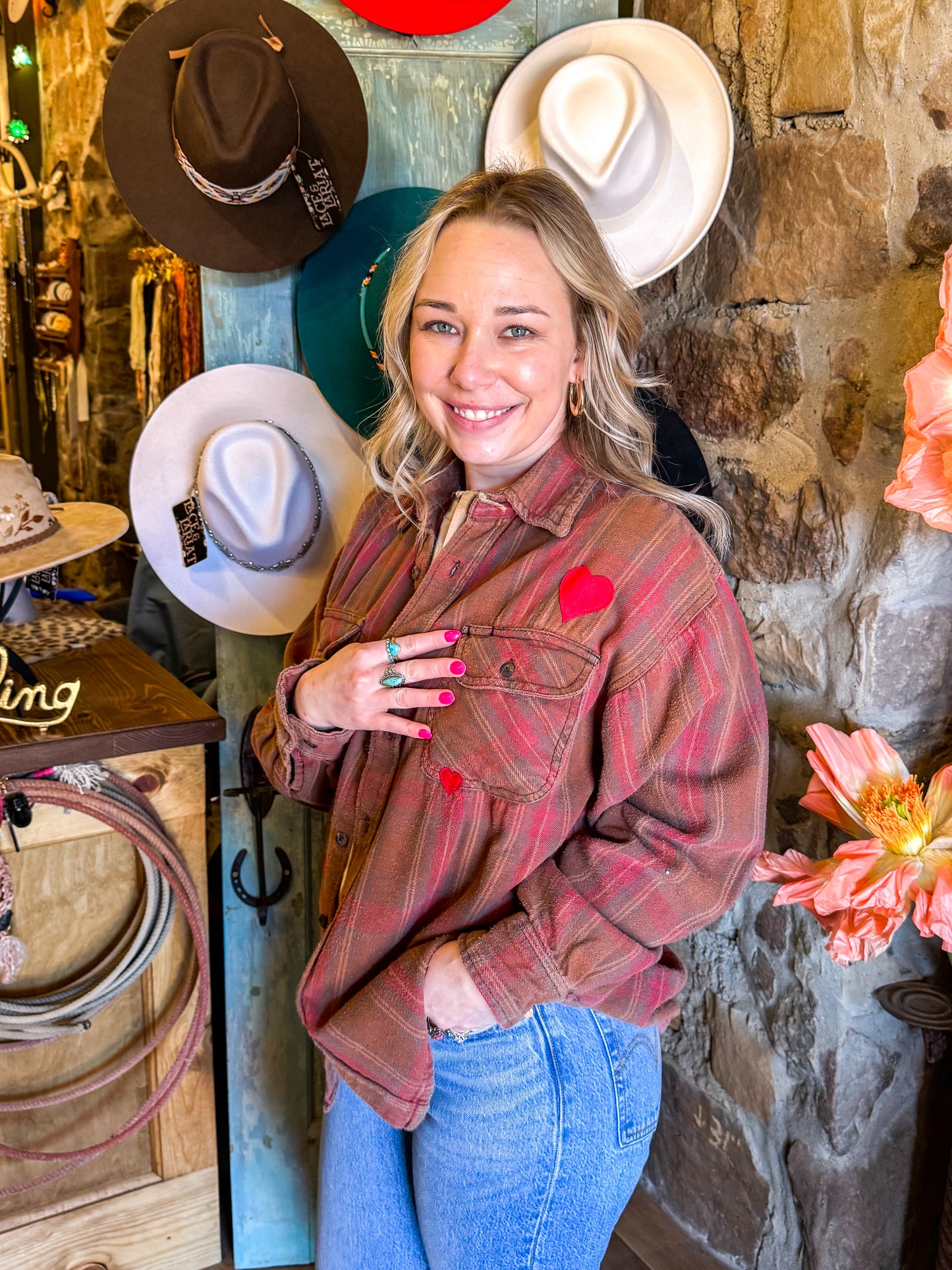 BBlessed flannel, the luxury flannel line. Size Largish