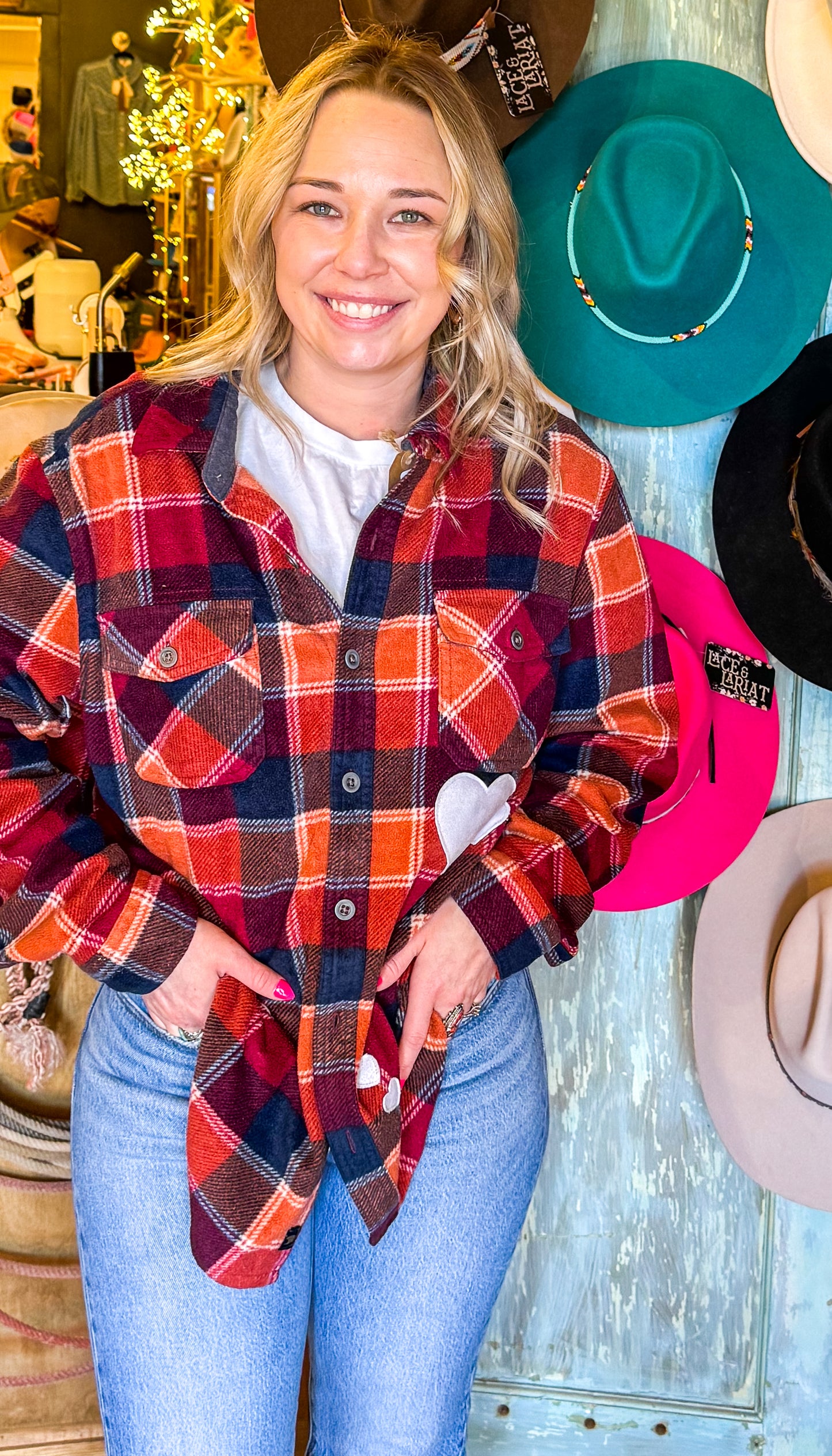 BBlessed flannel, the luxury flannel line. Size XLargish