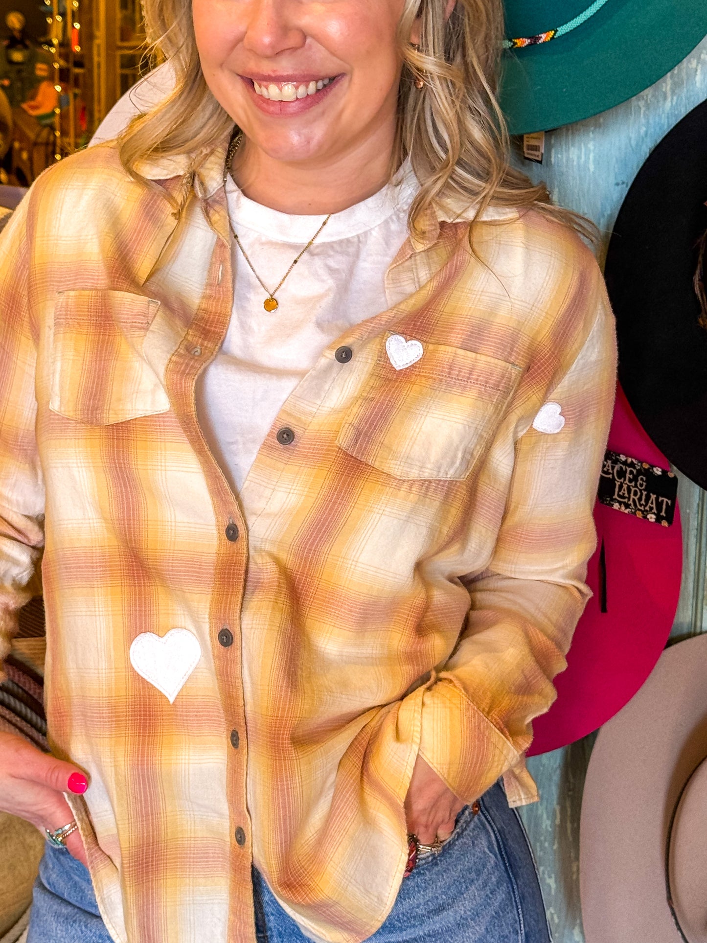 BBlessed flannel, the luxury flannel line. Size Mediumish