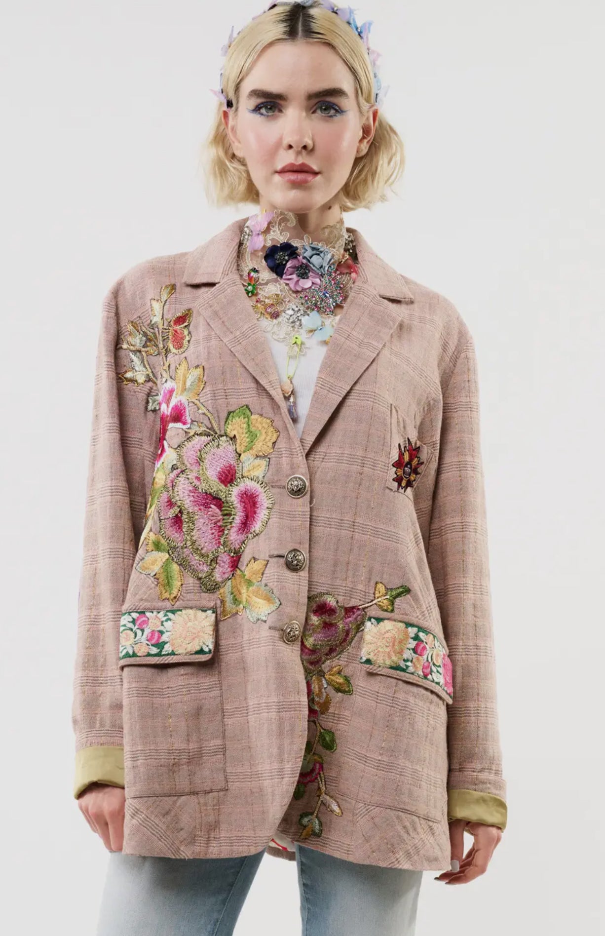 Sudden sensation blazer jacket by Aratta.